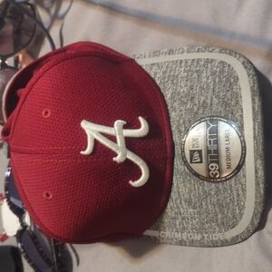 New Era Red and Gray University Of Alabama Crinson Tide Ball Cap